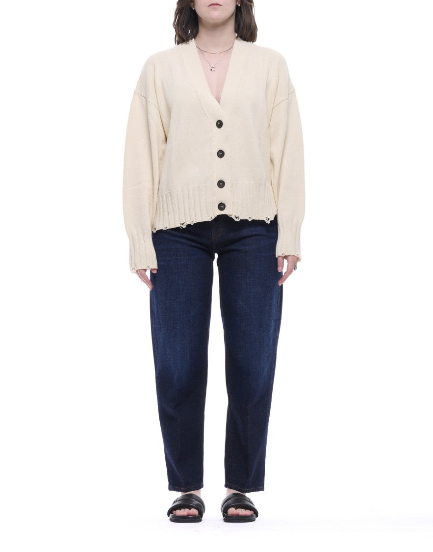 Atomofactory Panna Cardigan Rottura Cotton Cardigan