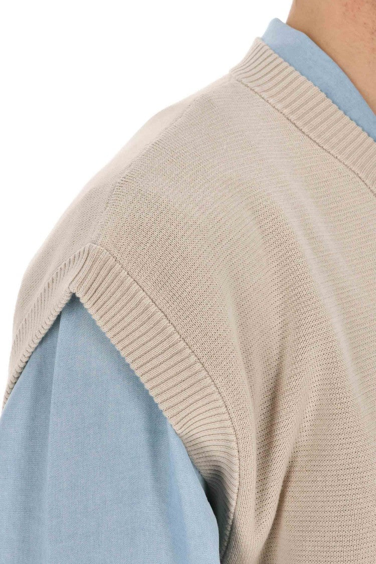 Roberto Collina V-Neck Cotton Gilet