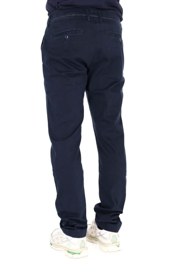 Jacob Cohen Five-Pocket Cotton Drill Pants With Button Details