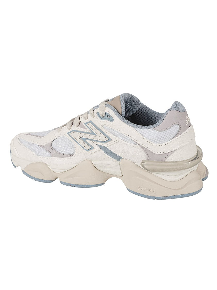 New Balance Layered Suede And Mesh Sneakers With Chunky Sole