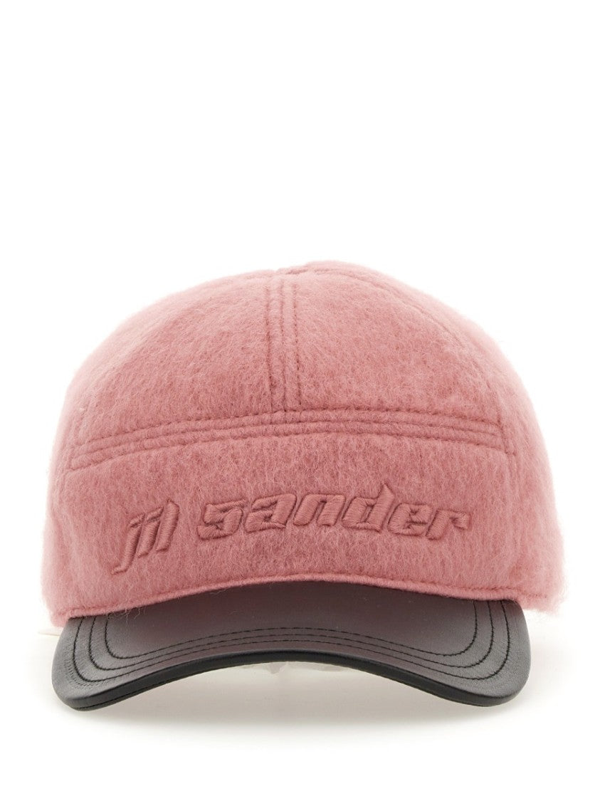 Jil Sander Textured Baseball Cap With Embossed Logo