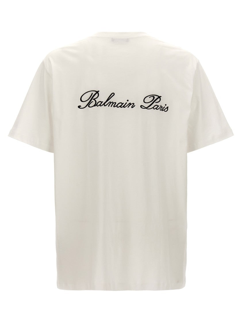 Balmain 'Signature' T-Shirt