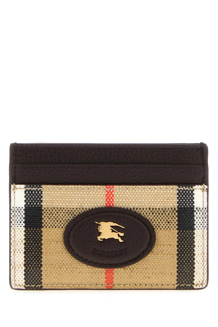 Burberry Printed Canvas Card Holder