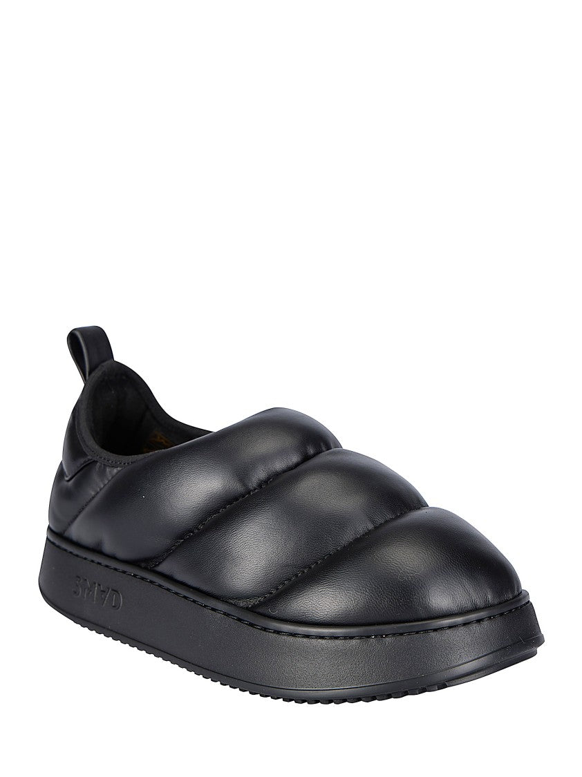 Smad Black Leather Sleeper