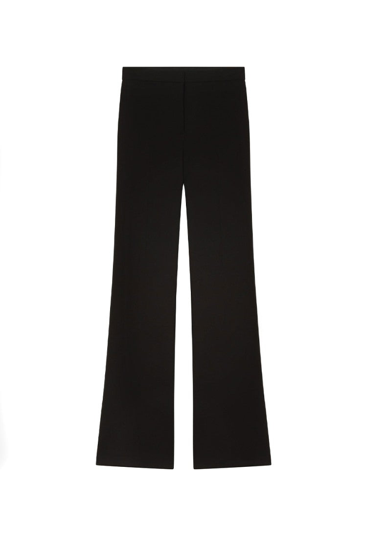 Pinko Viscose-Nylon Blend Flared Trousers