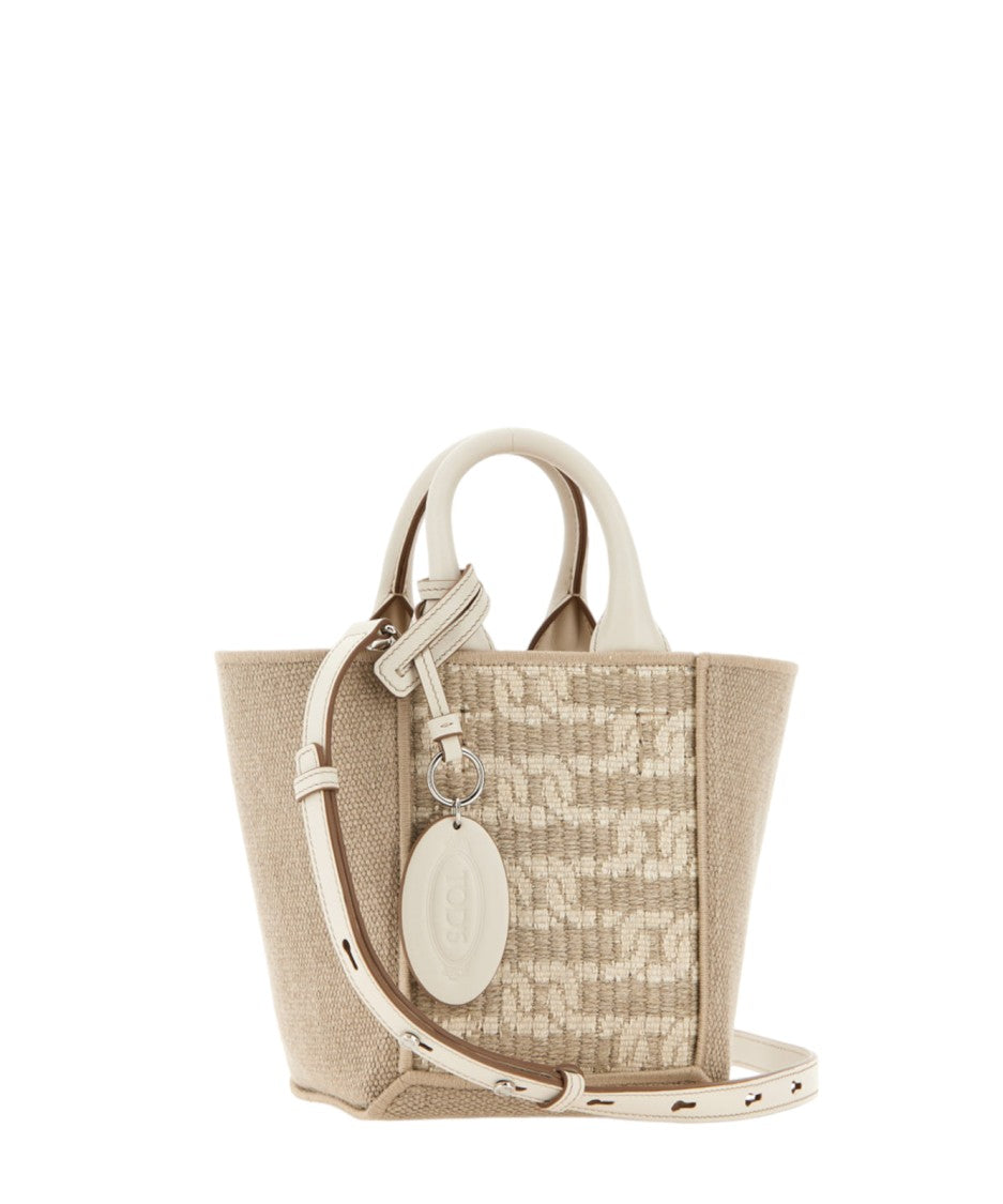 Tod's Structured Textured Tote Bag