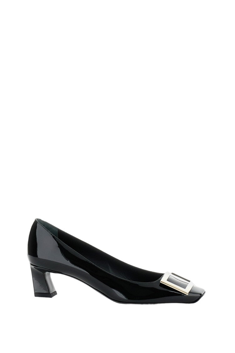 Roger Vivier Glossy Black Patent Pumps