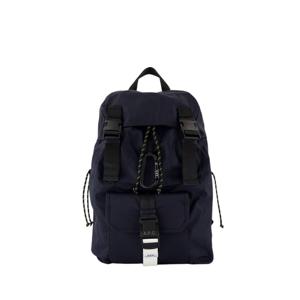 A.P.C. Trek Backpack -Pvc - Blue