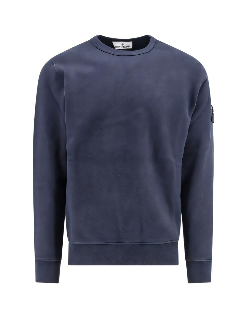 Stone Island Long-Sleeve Classic Crew Neck T-Shirt