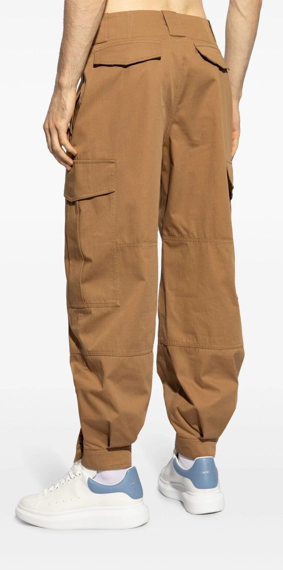 Alexander Mcqueen Trouser Chino Cotton