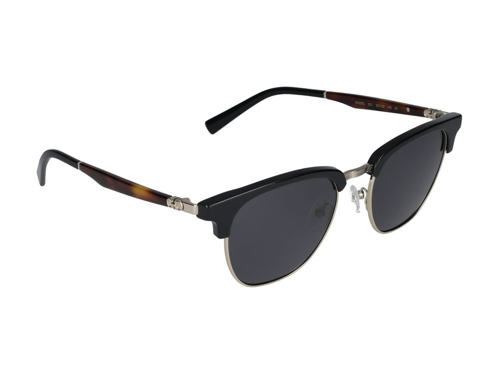 Salvatore Ferragamo Sunglasses Sf307s 011 Black/Gold 53/20/145