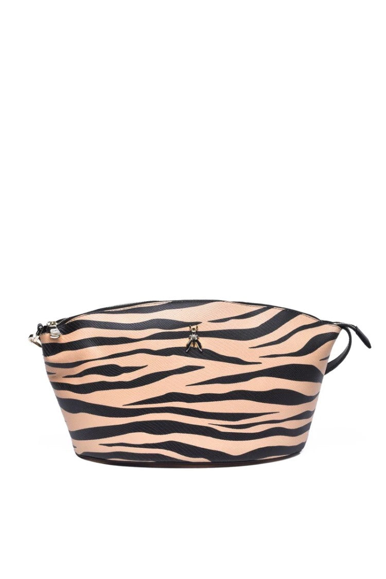 Patrizia Pepe Shoulder Bag - Black/Beige