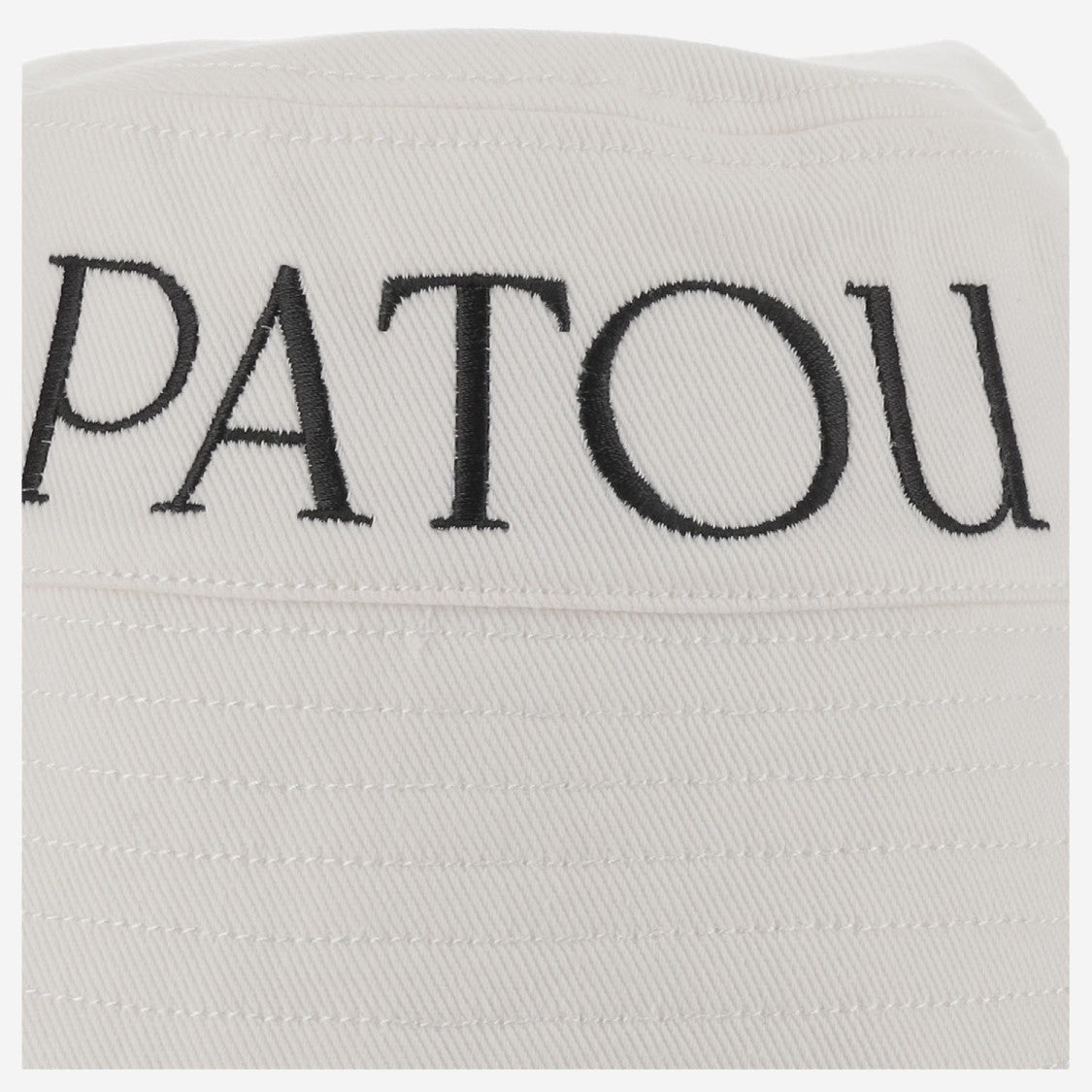 Patou Cotton Bucket Hat With Logo