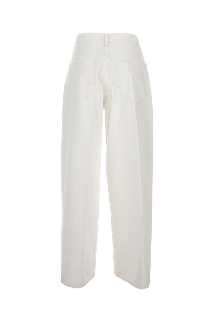 Agolde Wide-Leg 5-Pocket Jeans With High Waist