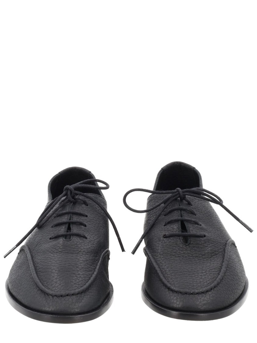 Hereu Juliol Lambskin Leather Pointed Toe Loafers
