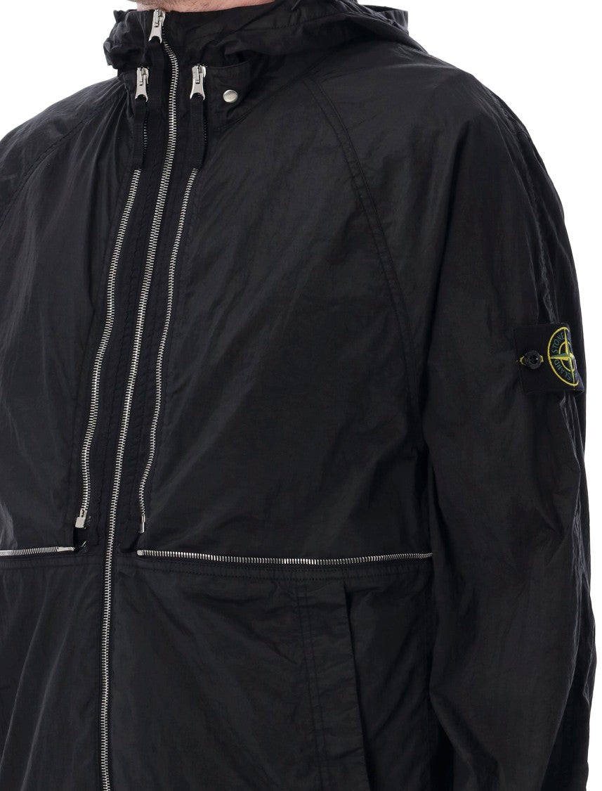 Stone Island Convertible Jacket/Vest With Iridescent Finish