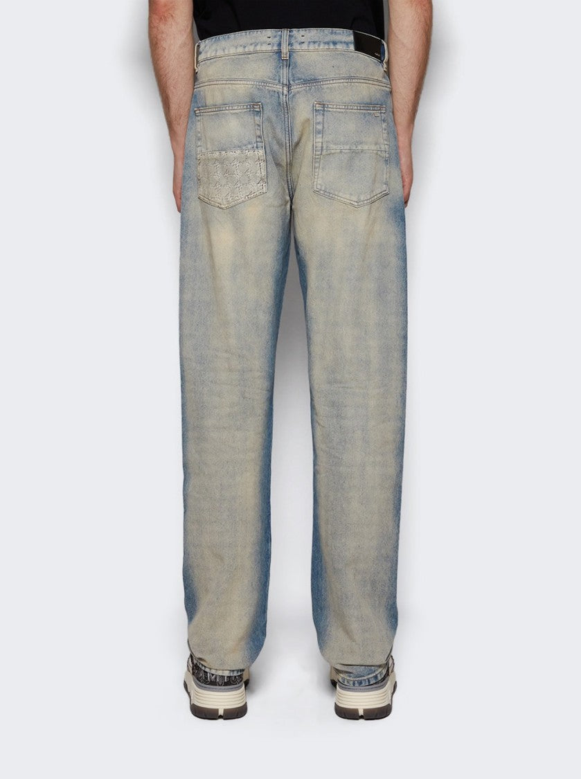 Amiri Ma Quad Cuff Straight Jeans
