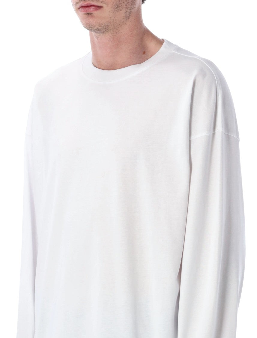 Dries Van Noten Loose-Fitting Long-Sleeved T-Shirt With Classic Crew Neckline