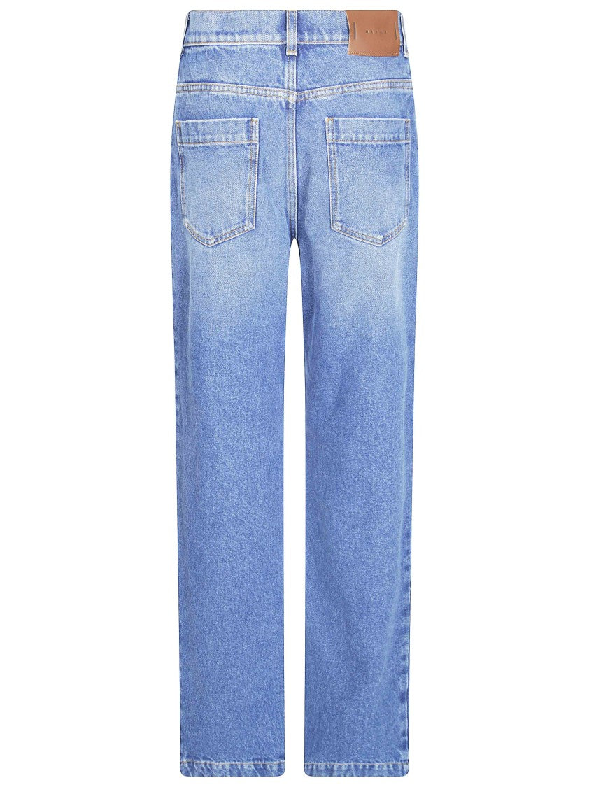 Marni Classic Faded Straight-Leg Jeans
