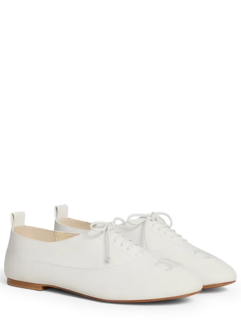 Celine Black Lise Lamb Leather Flats