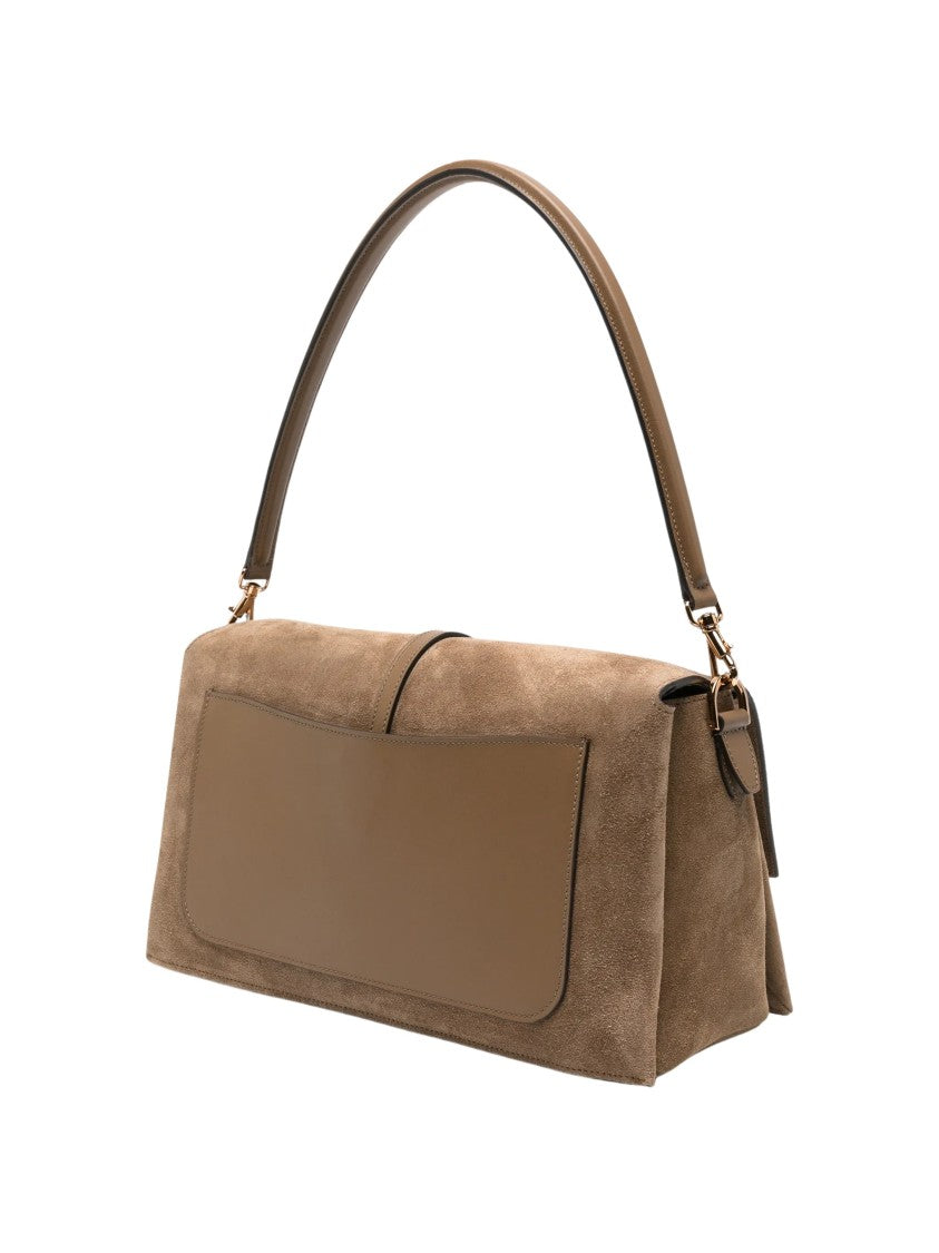 Tod's Tse Tracollina Mosch Piccola Suede Shoulder Bag