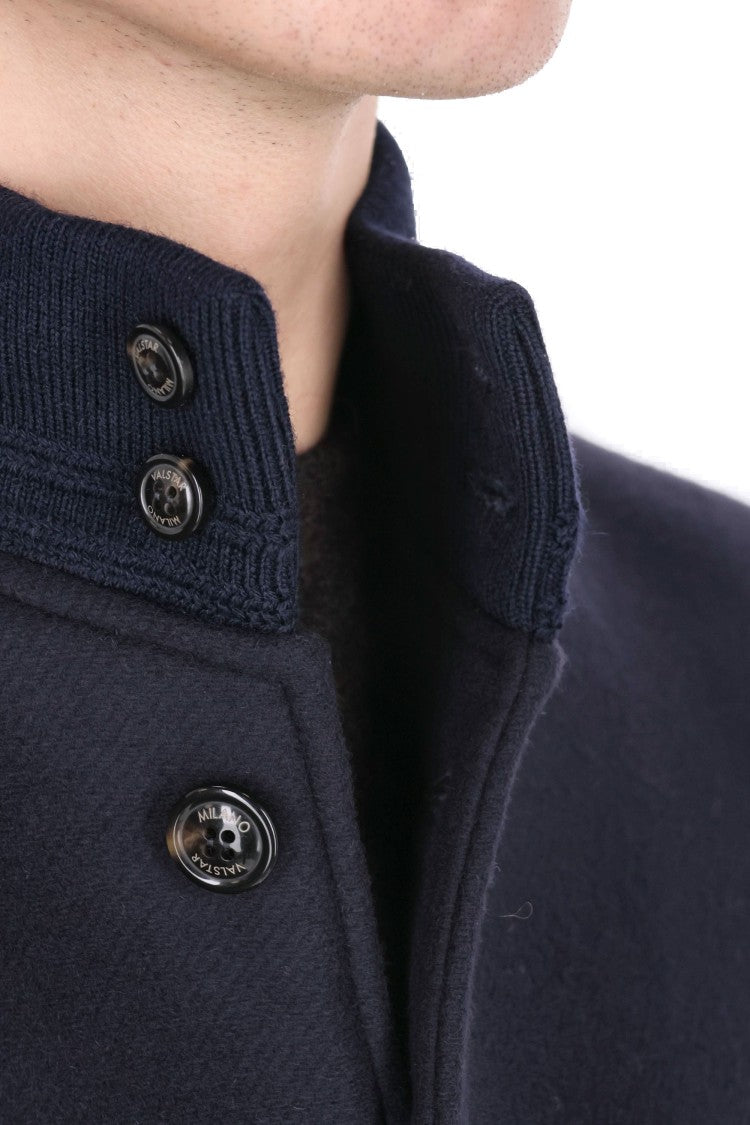 Valstar Ino Wool Diagonal Bomber Jacket