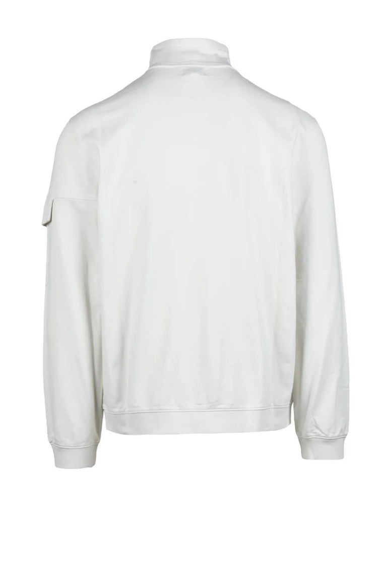 Woolrich White Cotton Sweatshirt