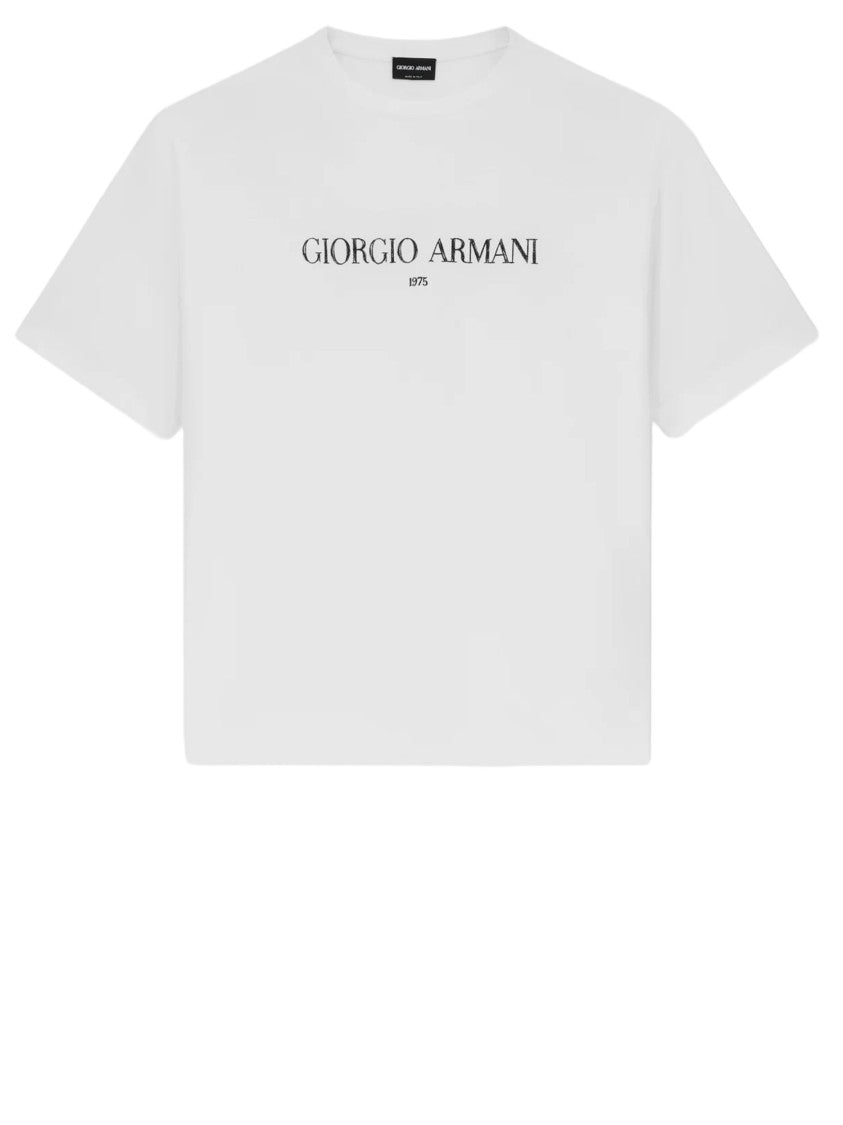Giorgio Armani Cotton Interlock Jersey T-Shirt