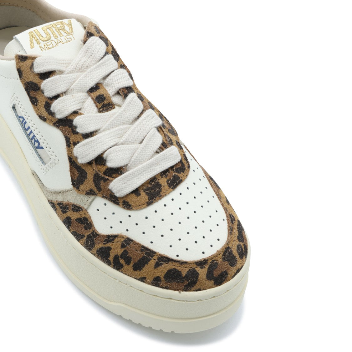 Autry Leopard Print Chunky Platform Sneakers