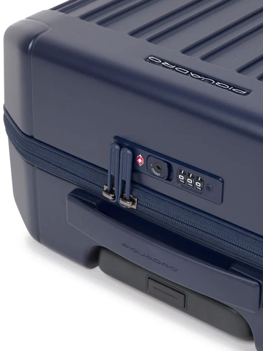 Piquadro Ultra Slim Four Wheel Hardside Cabin Trolley