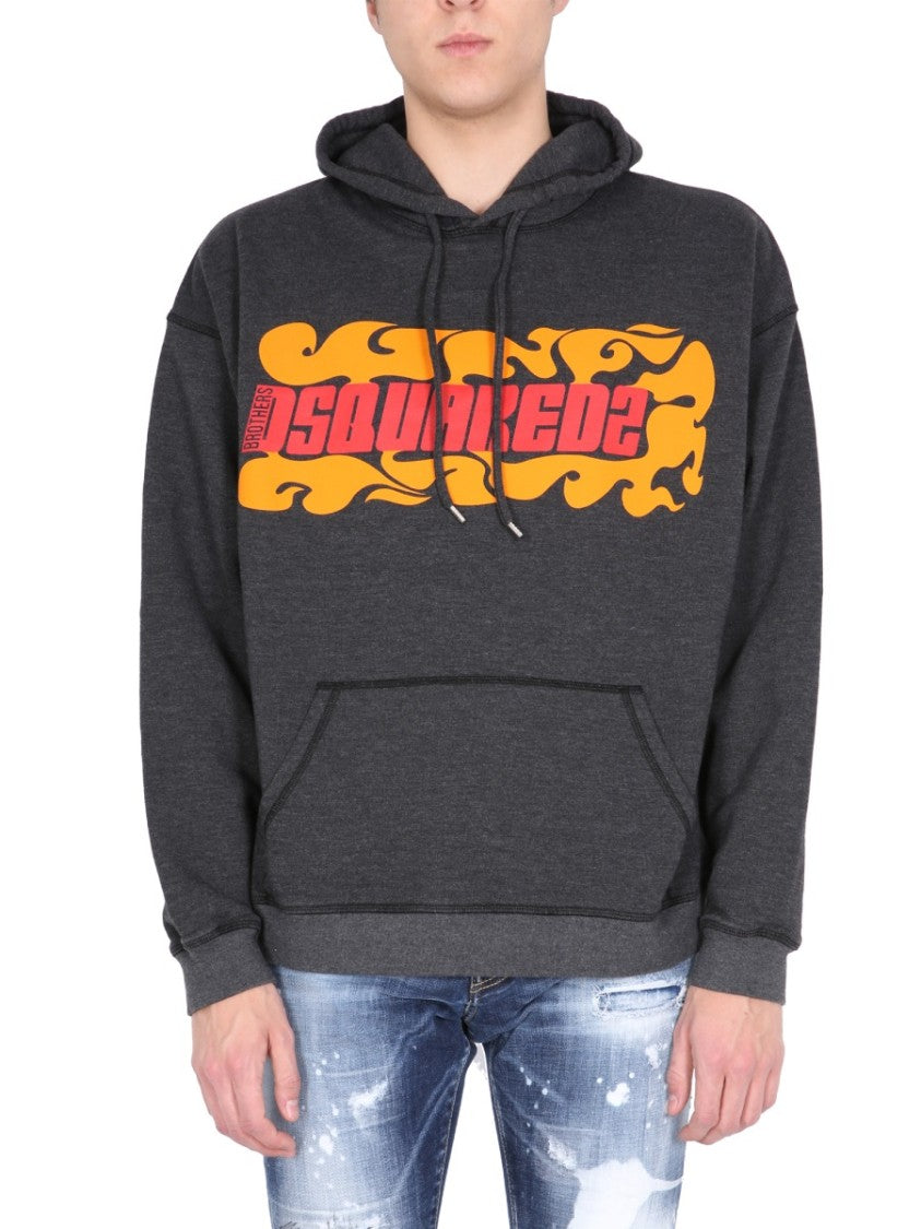 Dsquared2 Logo Printed Sweatshirt