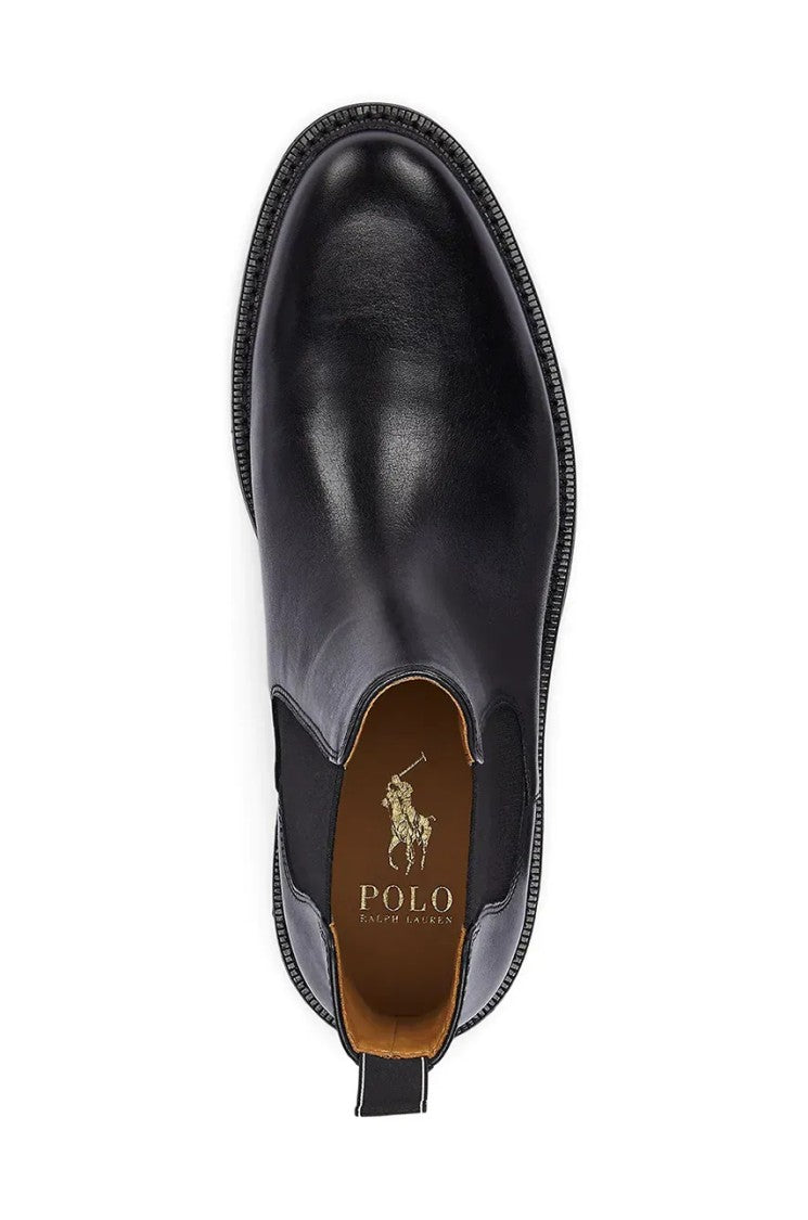 Polo Ralph Lauren Calf Leather Mid-Cut Chelsea Boots