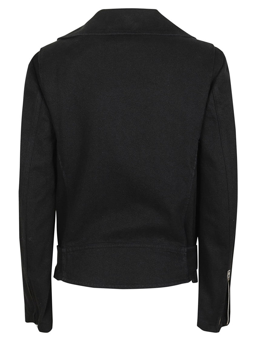 Yohji Yamamoto Front Biker Jacket With Tailored Fit