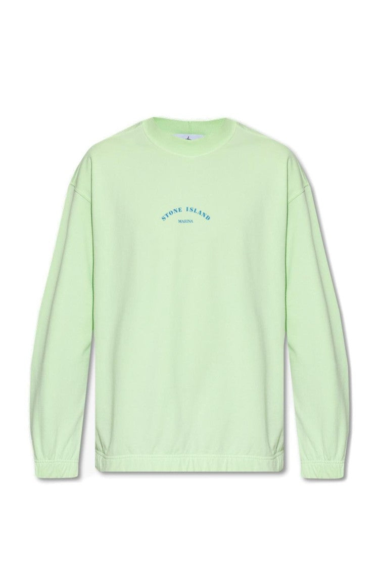 Stone Island Pastel Green Sweatshirt