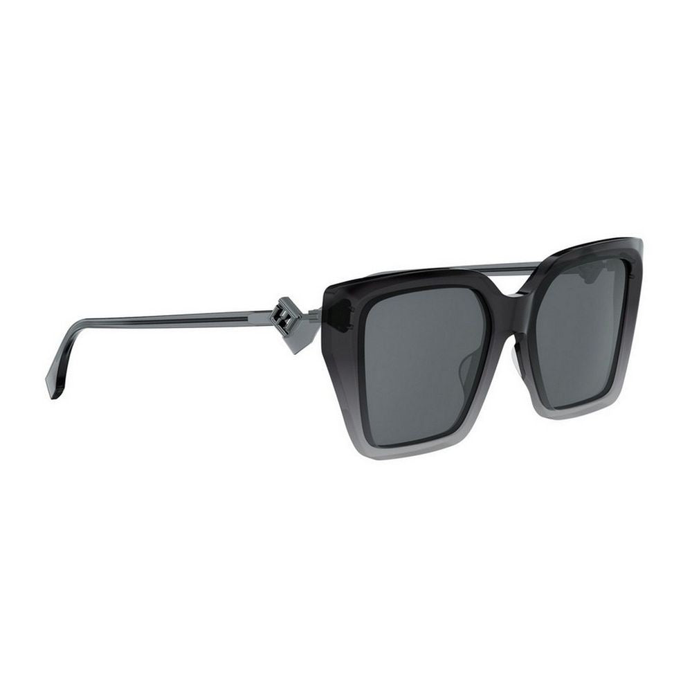 Fendi Ff Diamonds Oversized Square Sunglasses