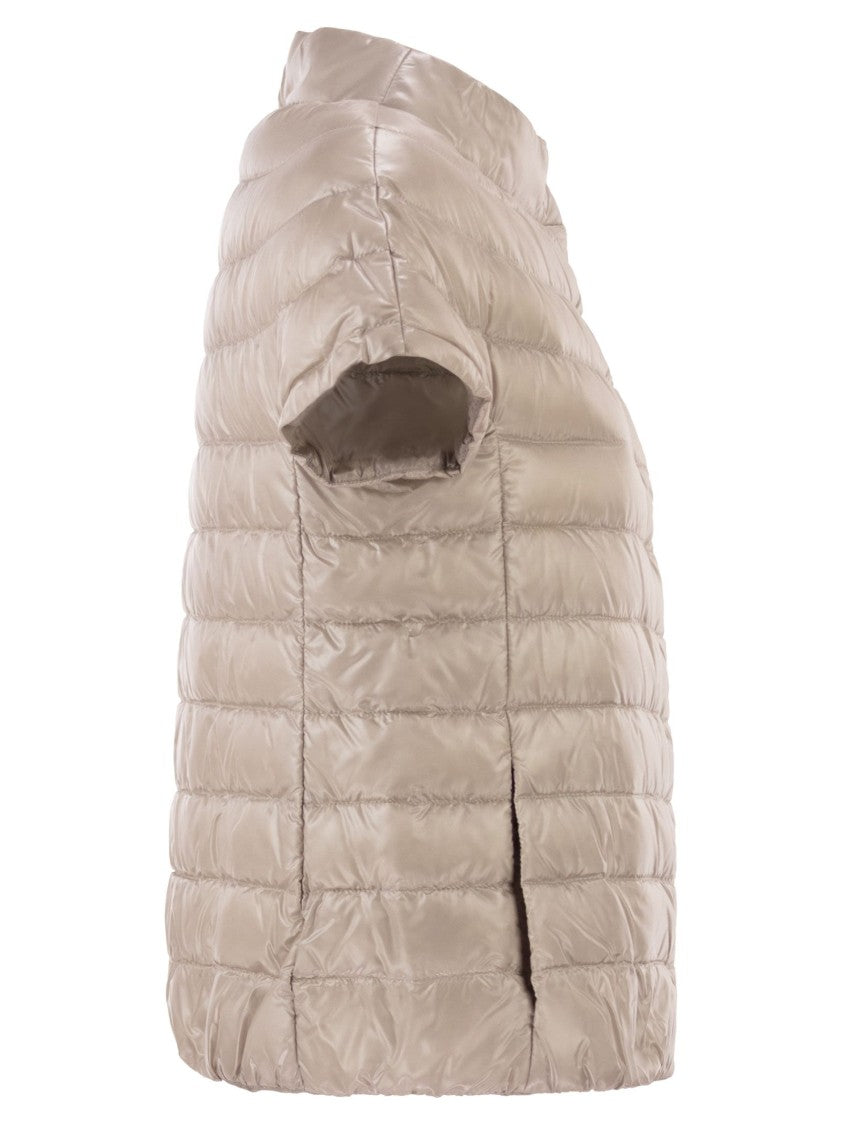 Herno Emilia - Down Jacket With Short Sleeves