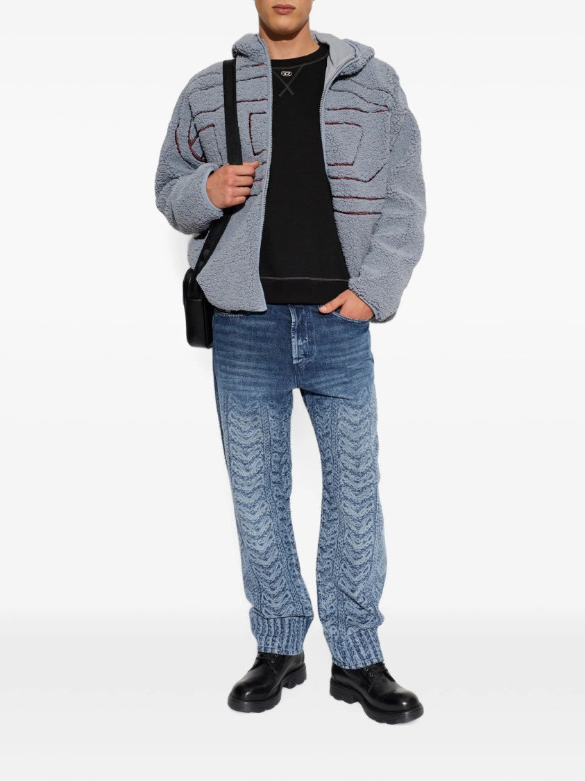Diesel S-Zat Giacca Textured Hooded Jacket