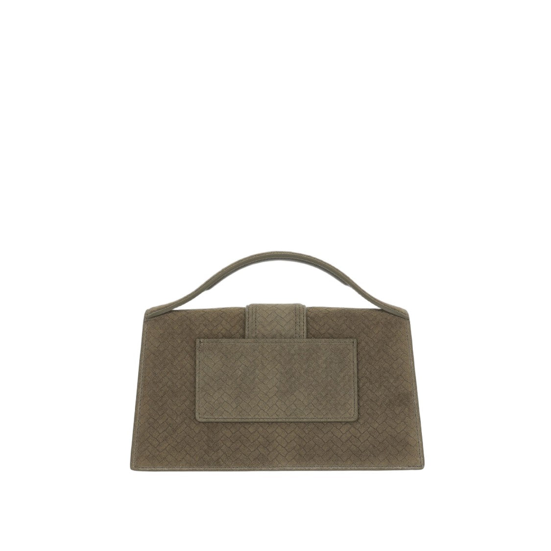 Jacquemus Structured Suede Leather Le Bambino Bag