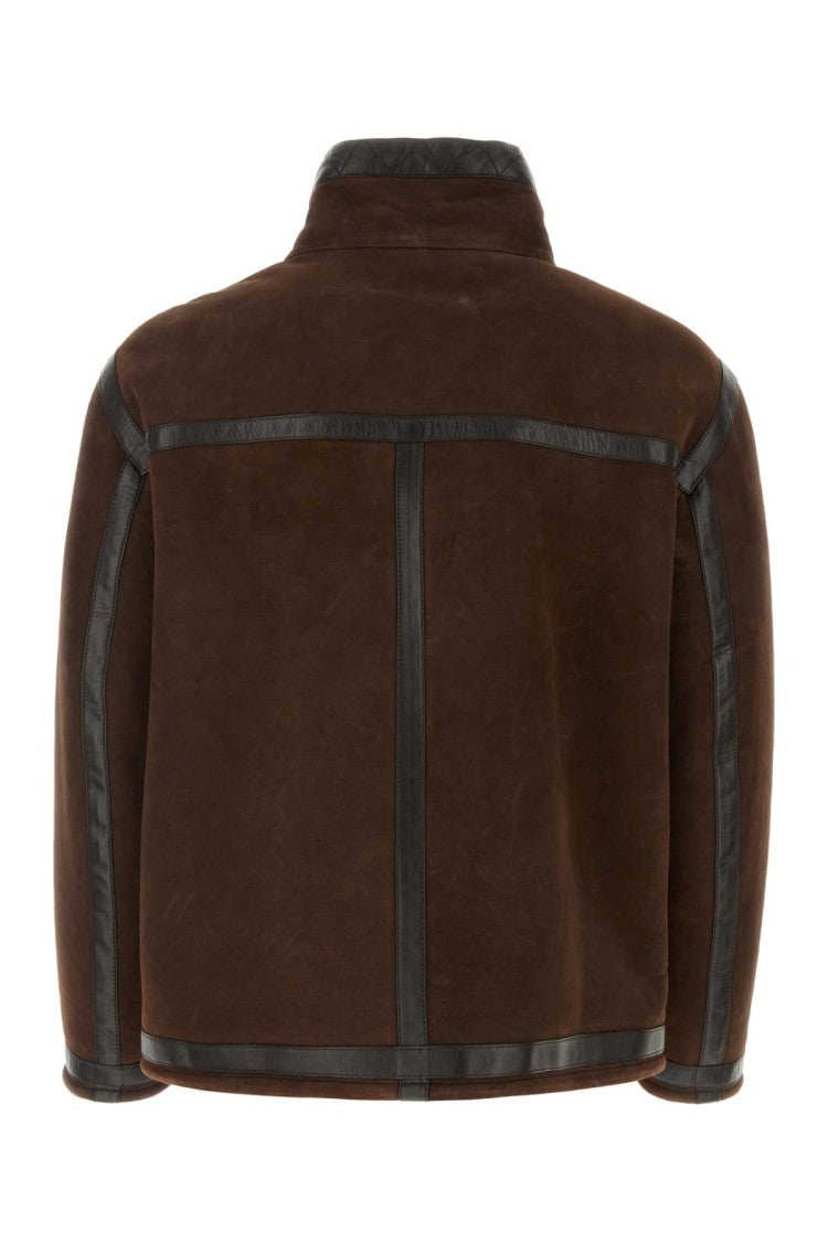 Fendi Chocolate Suede Jacket