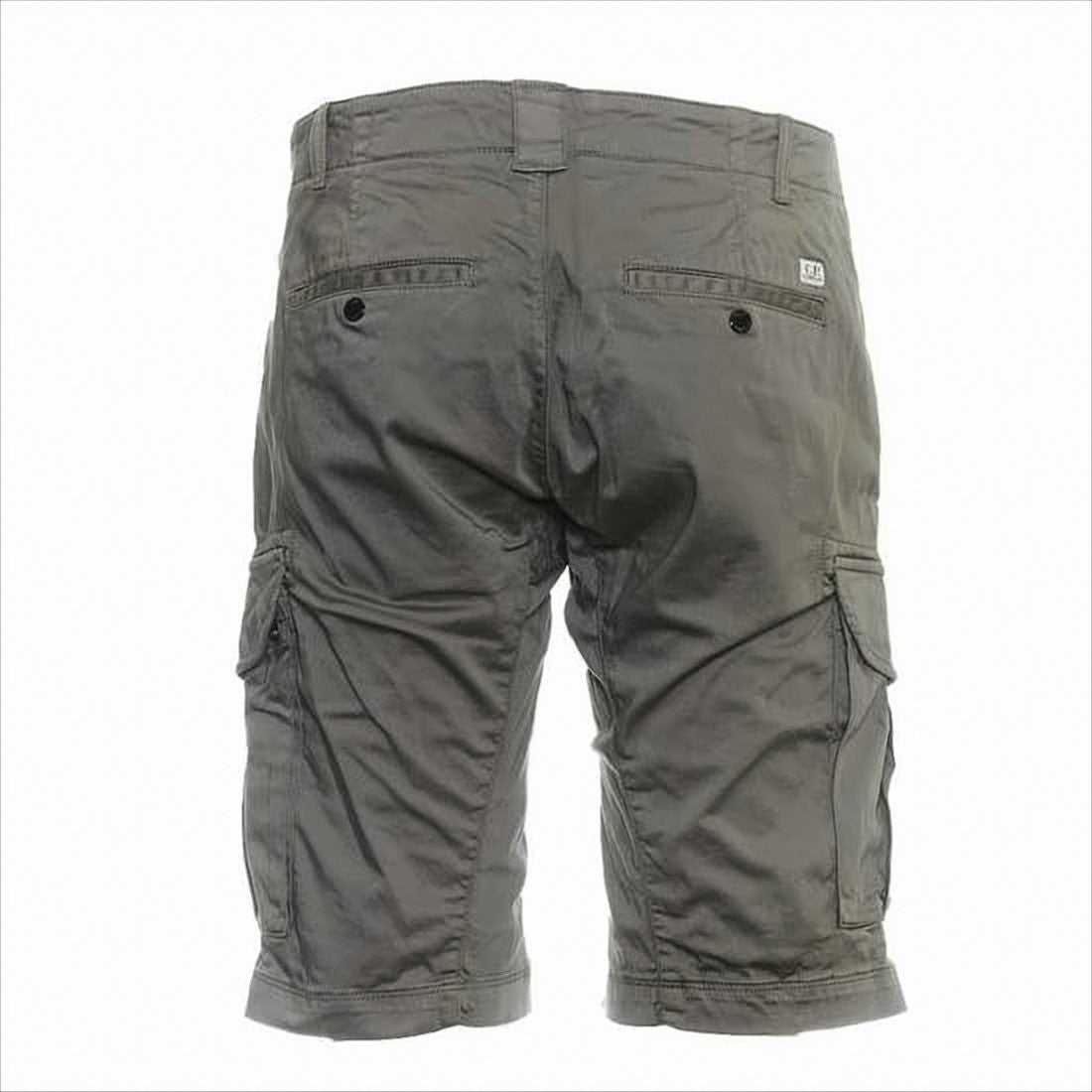 C.P. Company Utilitarian Shorts With Flap Pockets And Signature Lens Detail
