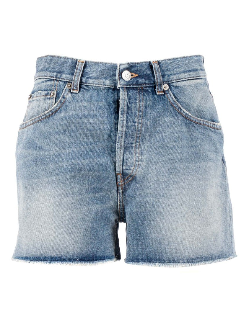 Dondup Stella Light Blue Denim Shorts