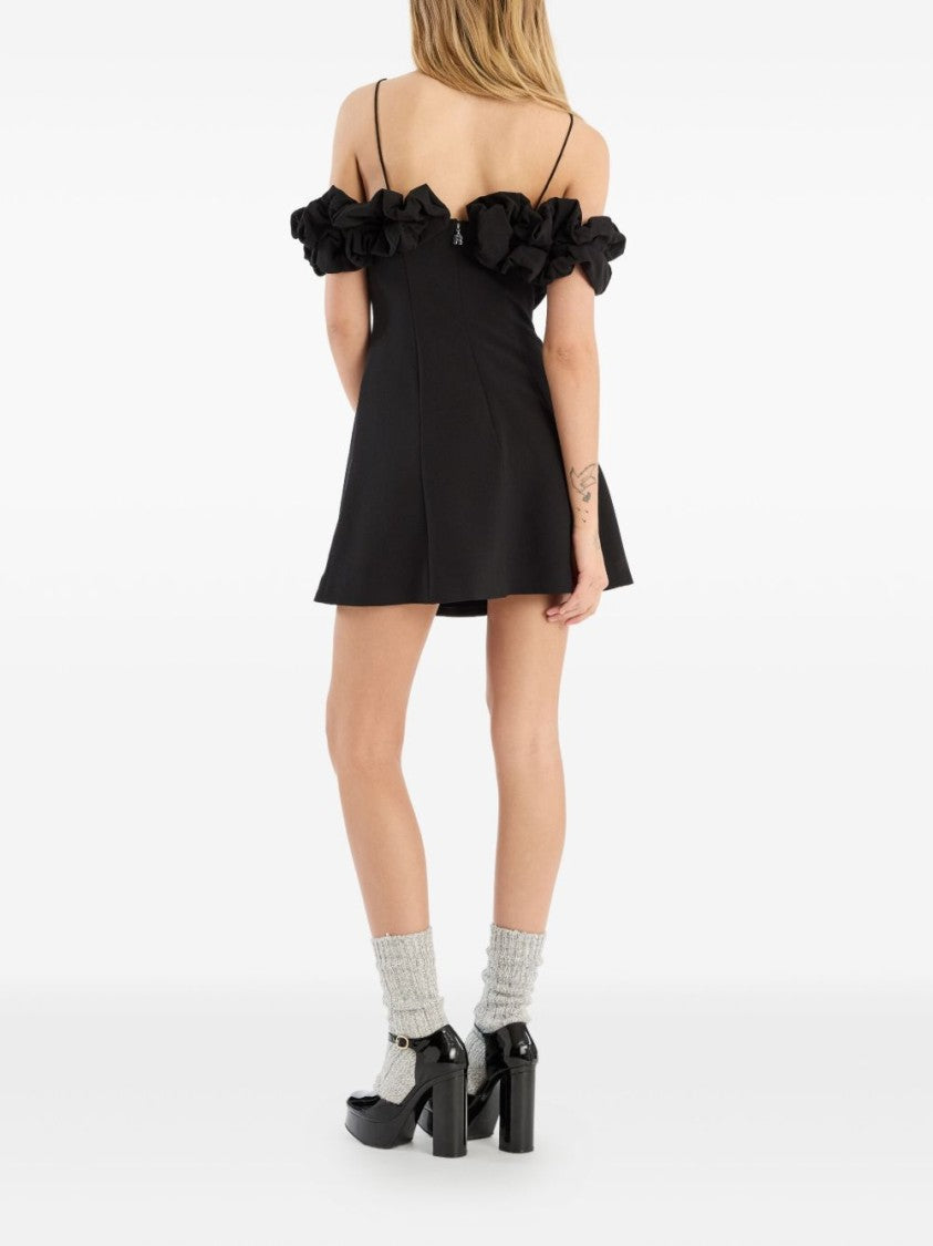 Rotate A-Line Black Mini Dress