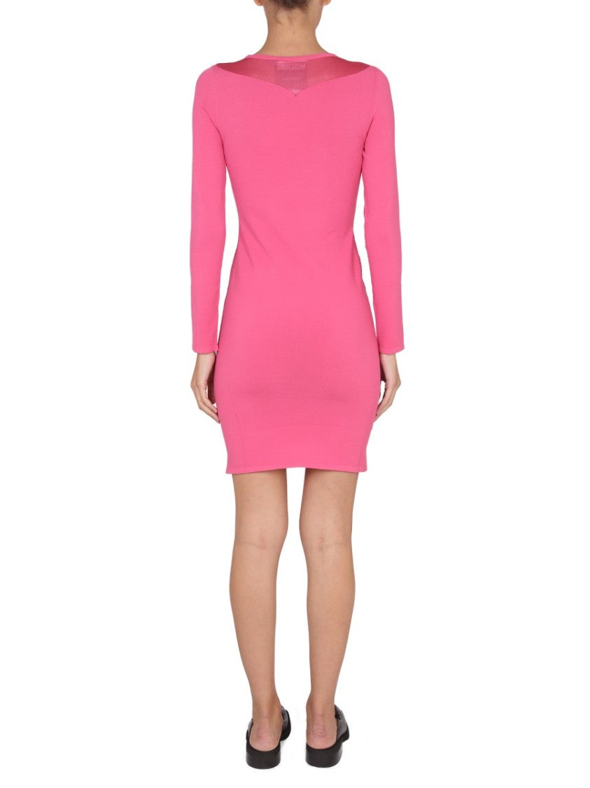 Moschino Form-Fitting Mini Dress