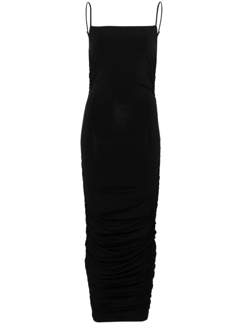 Michael Kors Ruchd Fittd Midi Dress