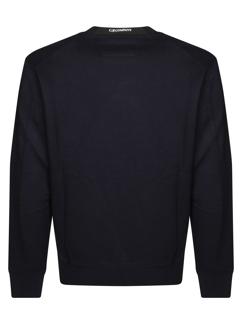 C.P. Company Sweatshirts Crew Neck In Diagonal Raised Fleece