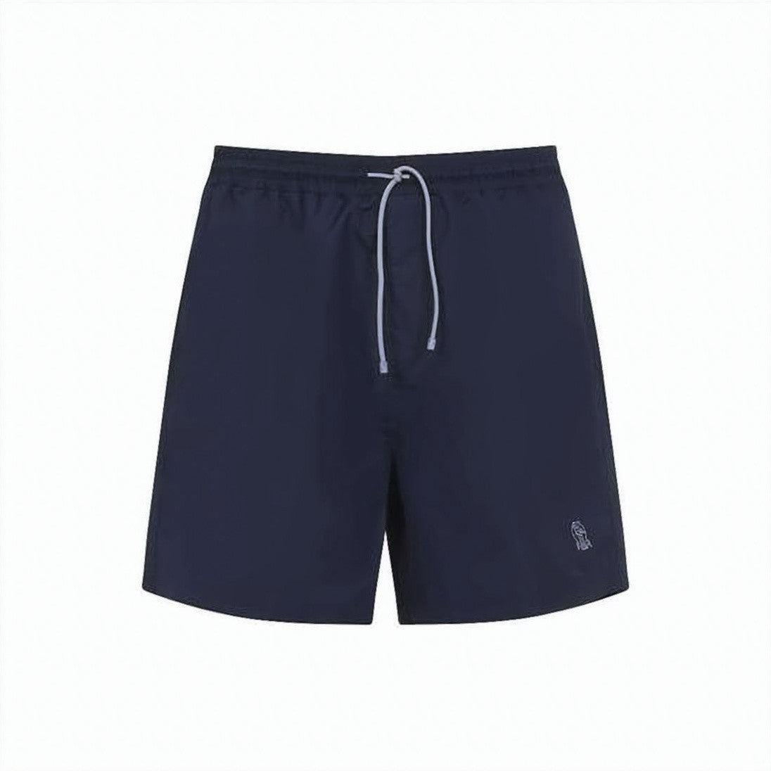 Brunello Cucinelli Navy Swim Shorts With Contrasting Drawstring