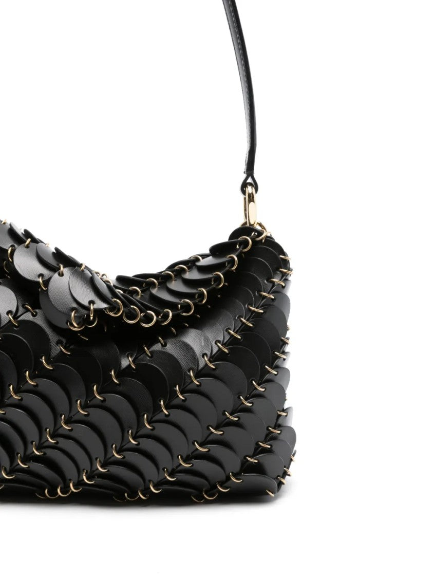 Paco Rabanne Structured Minimalist Smooth Surface Pochette Bag