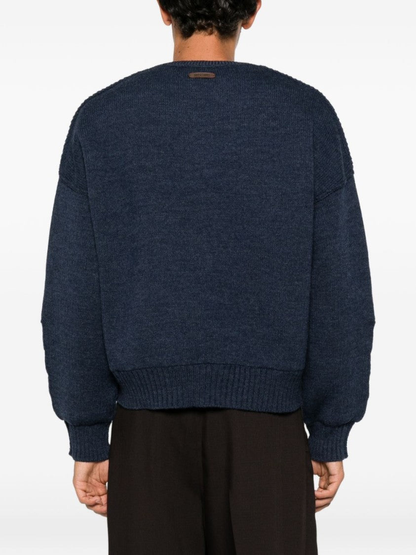 Moschino Cropped Boxy Textured Jacket