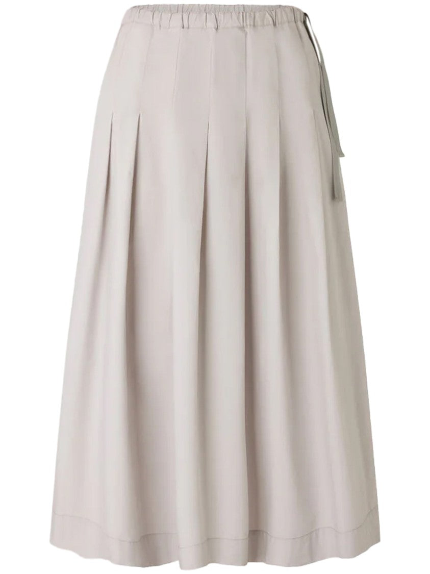Soeur Midi-Length Skirt With Box Pleats