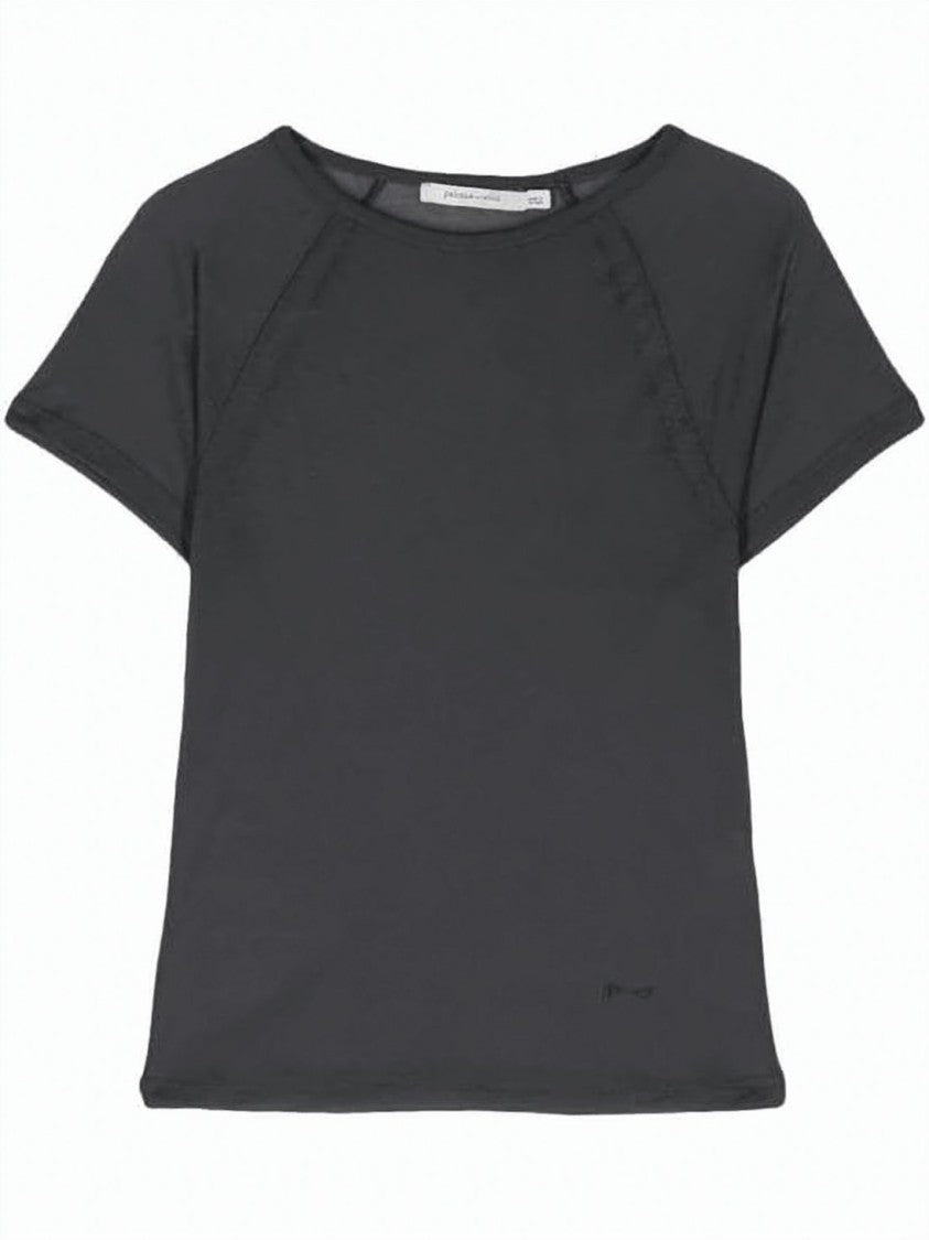 Paloma Wool Neutrals Fitted Round Neck Raglan T-Shirt